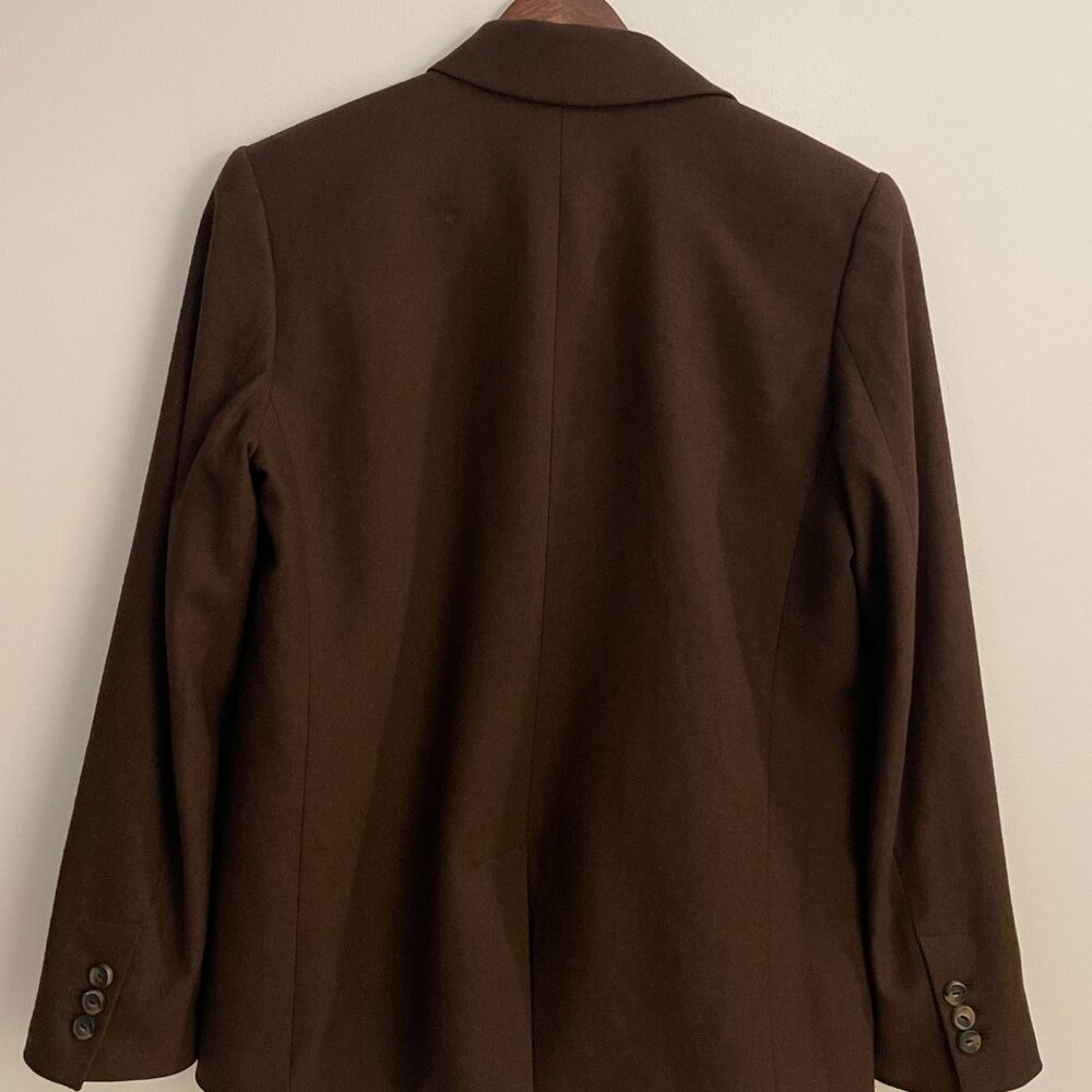 Vince Double-Breasted Blazer in Hickory, Size 6, Excellent Condition - Picture 8 of 12
